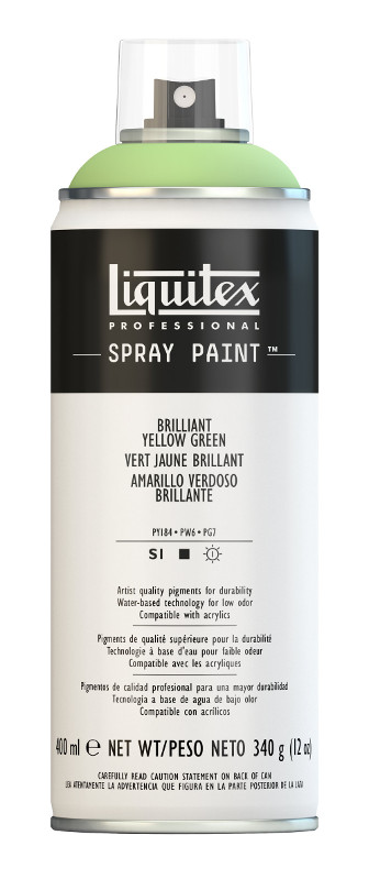 Image of Sprayfärg Liquitex 400ml Brilliant Yellow Green 0840 (3F) 4450840 884955024317
