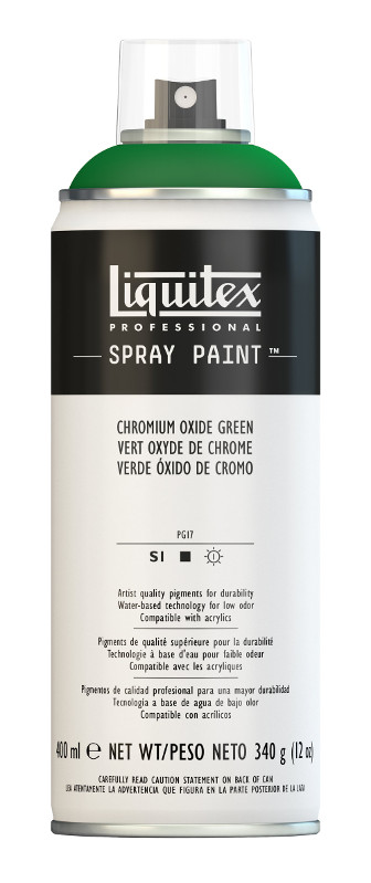 Image of Sprayfärg Liquitex 400ml Chromium Oxide Green 0166 (3F) 4450166 884955024348