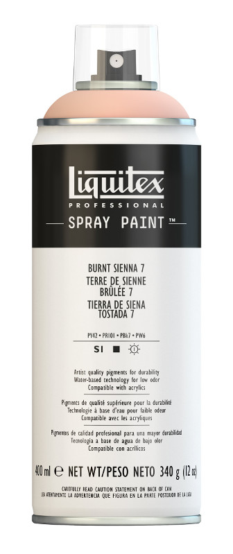 Image of Sprayfärg Liquitex 400ml Burnt Sienna 7 7127 (3F) 4457127 884955024461