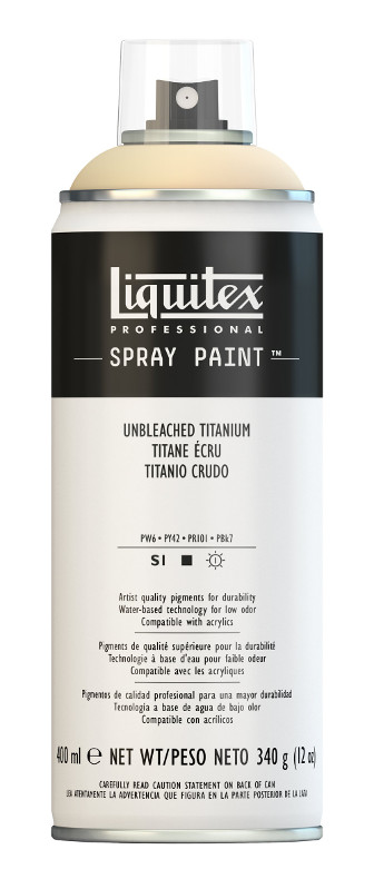 Image of Sprayfärg Liquitex 400ml Unbleached Titanium 0434 (3F) 4450434 884955024614