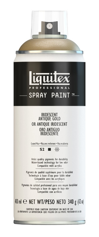 Image of Sprayfärg Liquitex 400ml Iridescent Antique Gold 0237 (3F) 4450237 884955024638