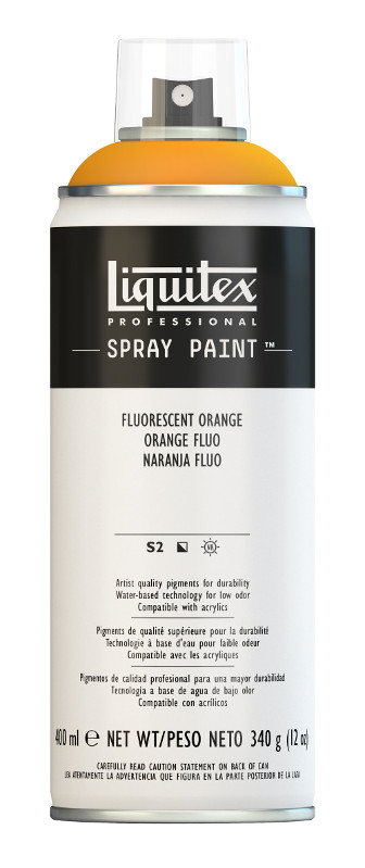 Image of Sprayfärg Liquitex 400ml Fluorescent Orange 0982 (3F) 4450982 884955024652