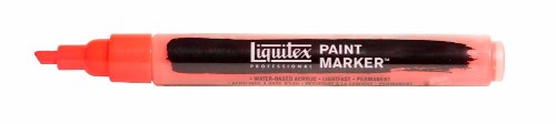 Image of Akrylmarker Liquitex 2mm  Fluorescent Red 0983 (3F) 4620983 887452001058