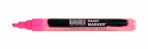 Image of Akrylmarker Liquitex 2mm  Fluorescent Pink 0987 (3F) 4620987 887452001065