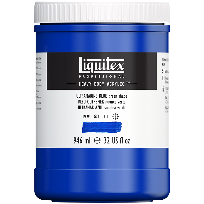 Image of Akrylfärg Liquitex Heavy Body 946ml ultramarine blue gre sh 380 4413380 887452030539