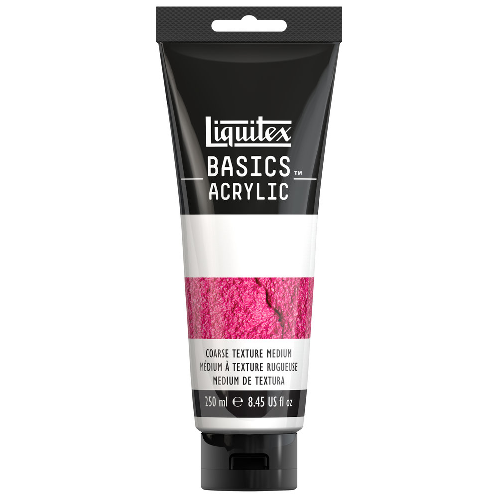 Image of Akrylmedium Liquitex Basics Additives 250ml Tube Coarse Texture Gel 1041016 887452031512