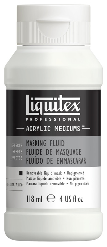 Image of Akrylmedium Liquitex 118ML BOTTLE MASKING FLUID 5404 887452047551