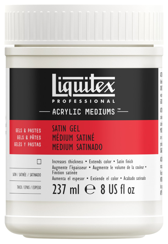 Image of Akrylmedium Liquitex 237ML POT SATIN GEL MEDIUM 7908 887452047599