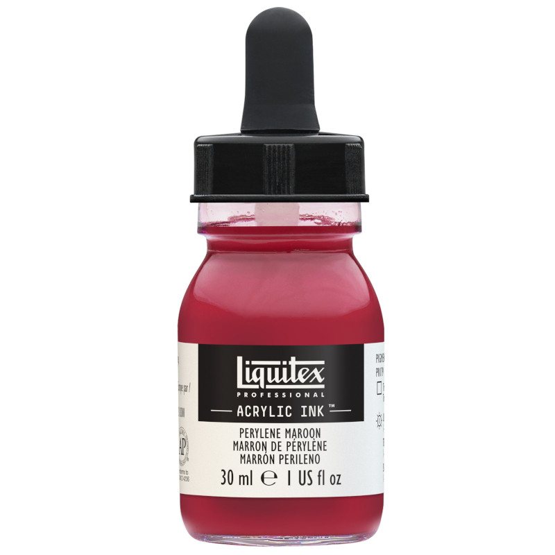 Image of Akrylfärg Liquitex Prof. Ink 30ml BTL PERYLENE MAROON (3F) 4260507 887452047667