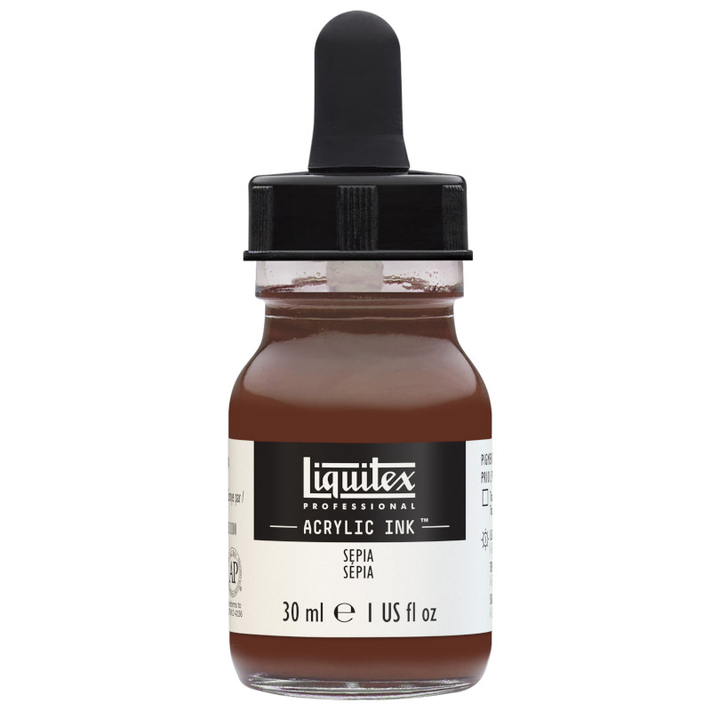 Image of Akrylfärg Liquitex Prof. Ink 30ml BTL SEPIA (3F) 4260609 887452047704
