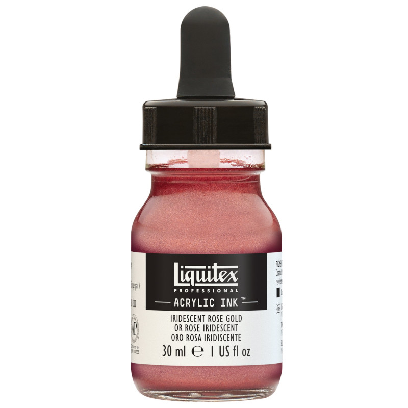Image of Akrylfärg Liquitex Prof. Ink 30ml BTL IRIDESCENT ROSE GOLD (3F) 4260227 887452048251