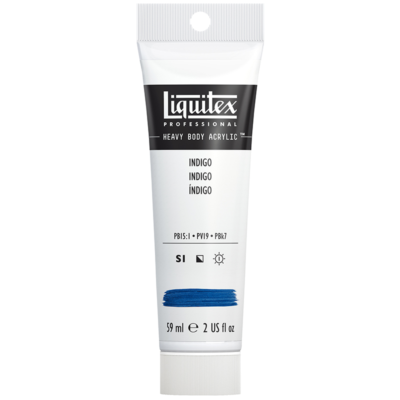 Image of Akrylfärg Liquitex Heavy Body 59ml Indigo S1 (3F) 1045208 887452048831