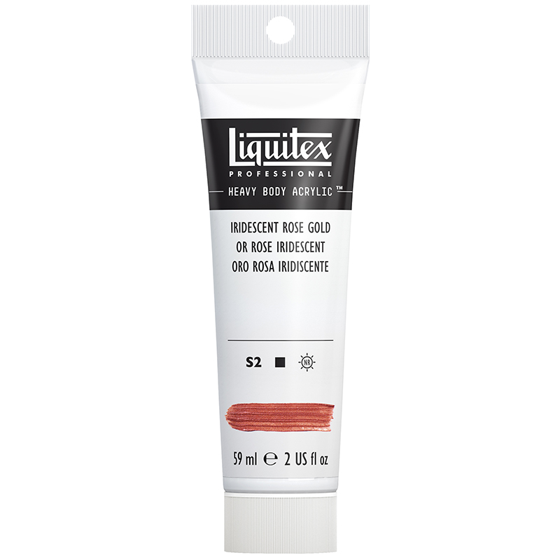 Image of Akrylfärg Liquitex Heavy Body 59ml Iridescent Rose Gold S2 (3F) 1045227 887452048855