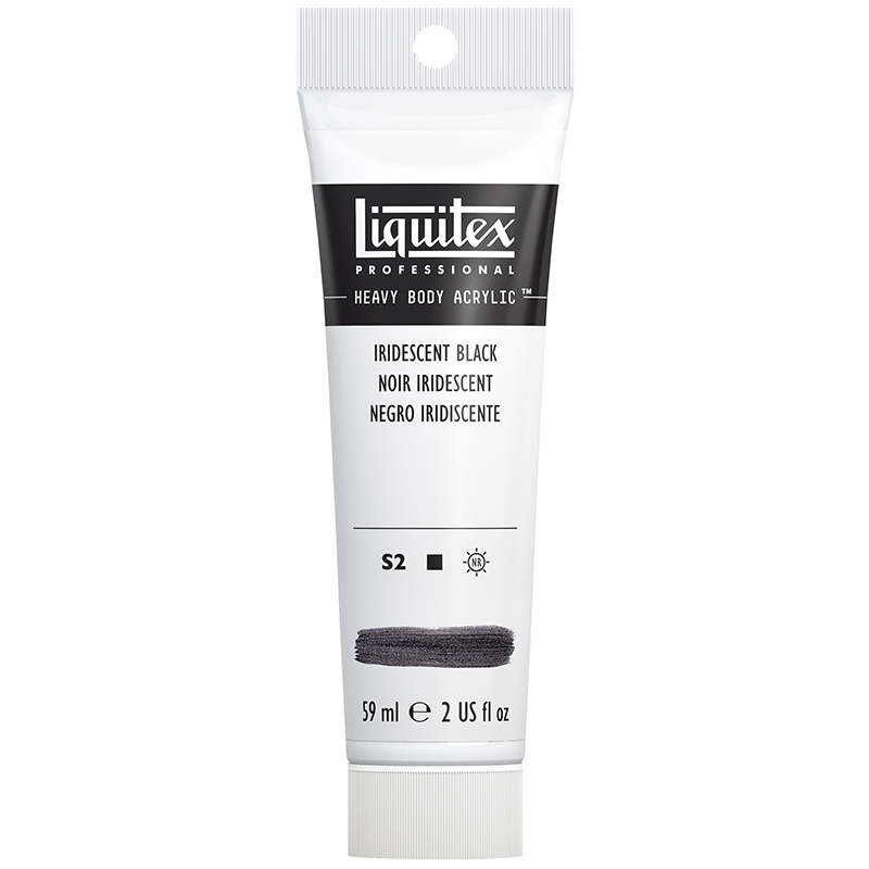 Image of Akrylfärg Liquitex Heavy Body 59ml Iridescent Black S2 (3F) 1045338 887452048862