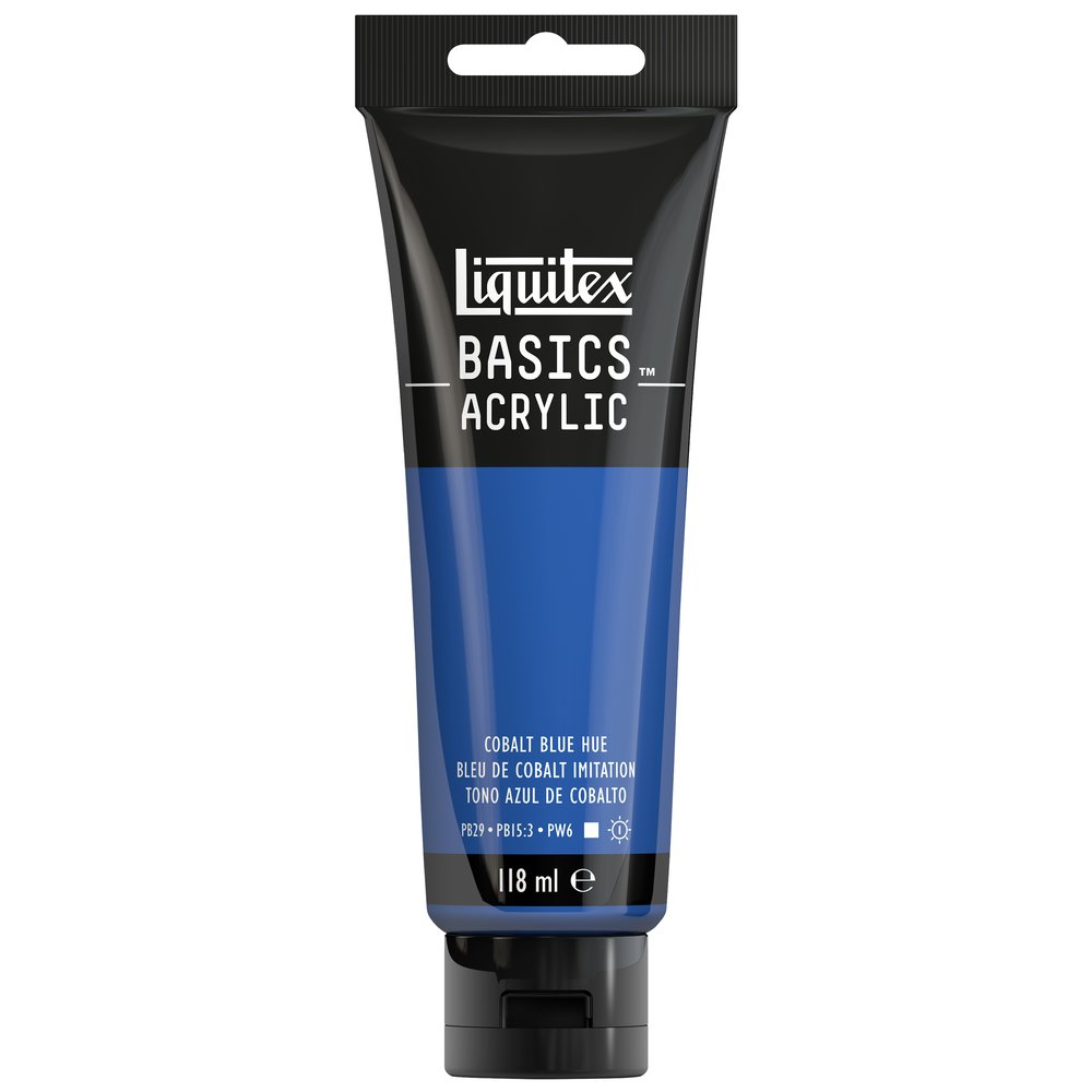 Image of Akrylfärg Liquitex Basics 118ml  Cobalt blue hue 170 (3F) 1046170 887452049449