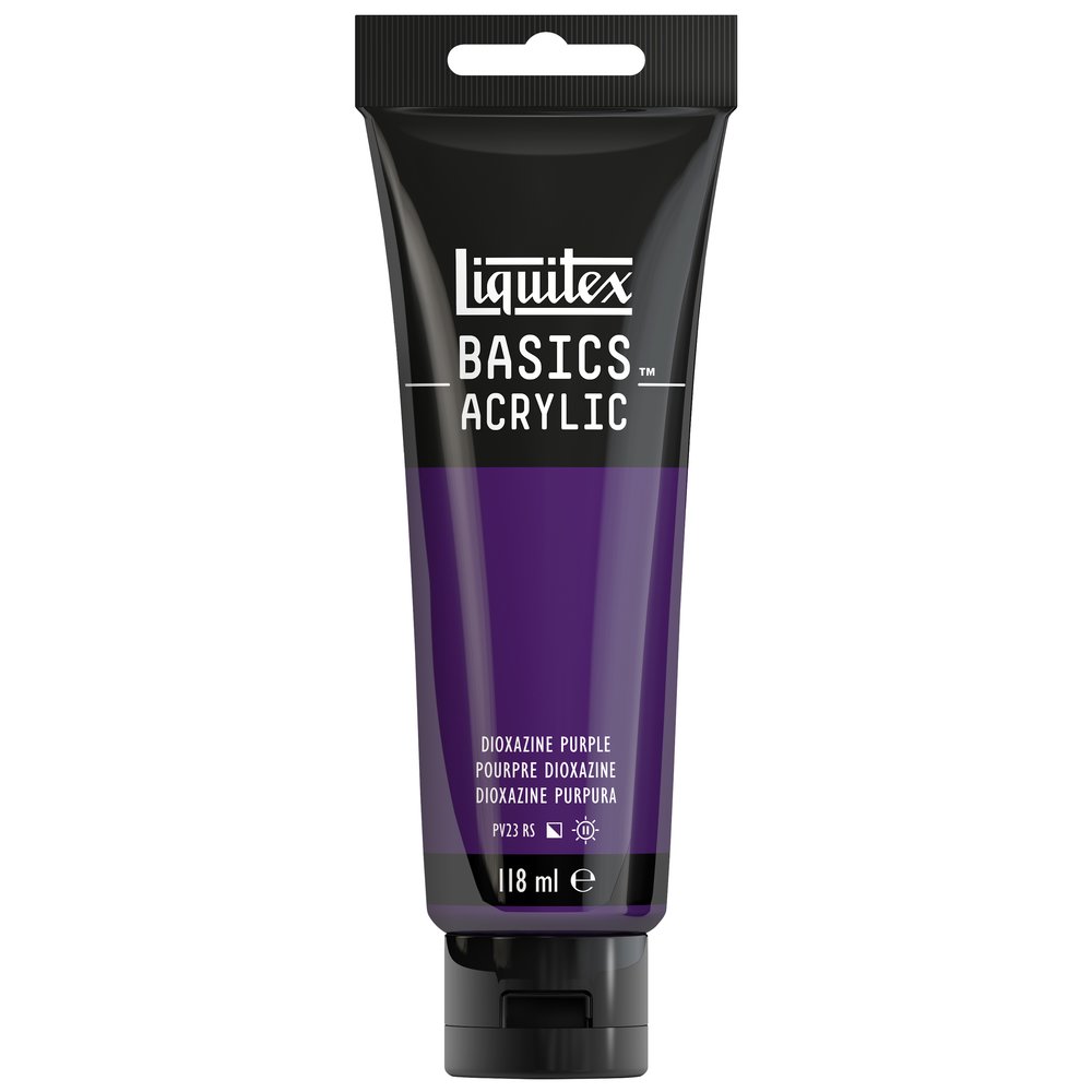 Image of Akrylfärg Liquitex Basics 118ml  Dioxanine purple 186 (3F) 1046186 887452049456