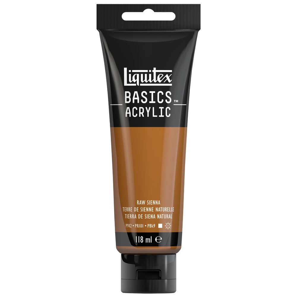 Image of Akrylfärg Liquitex Basics 118ml  Raw sienna 330 (3F) 1046330 887452049531