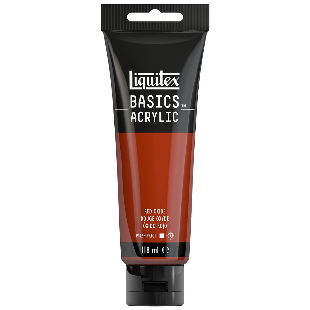 Image of Akrylfärg Liquitex Basics 118ml  Red oxide 335 (3F) 1046335 887452049548