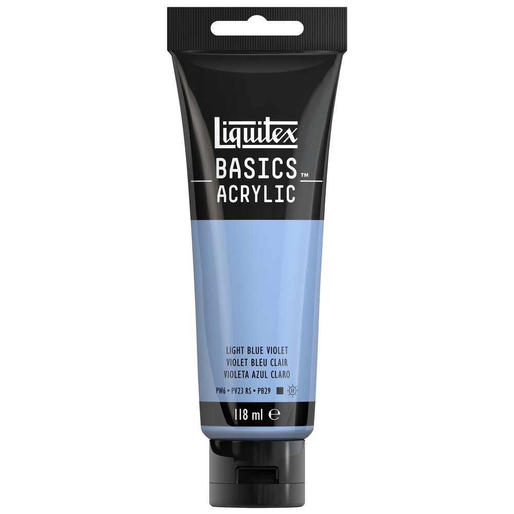 Image of Akrylfärg Liquitex Basics 118ml  Light blue violet 680 (3F) 1046680 887452049784