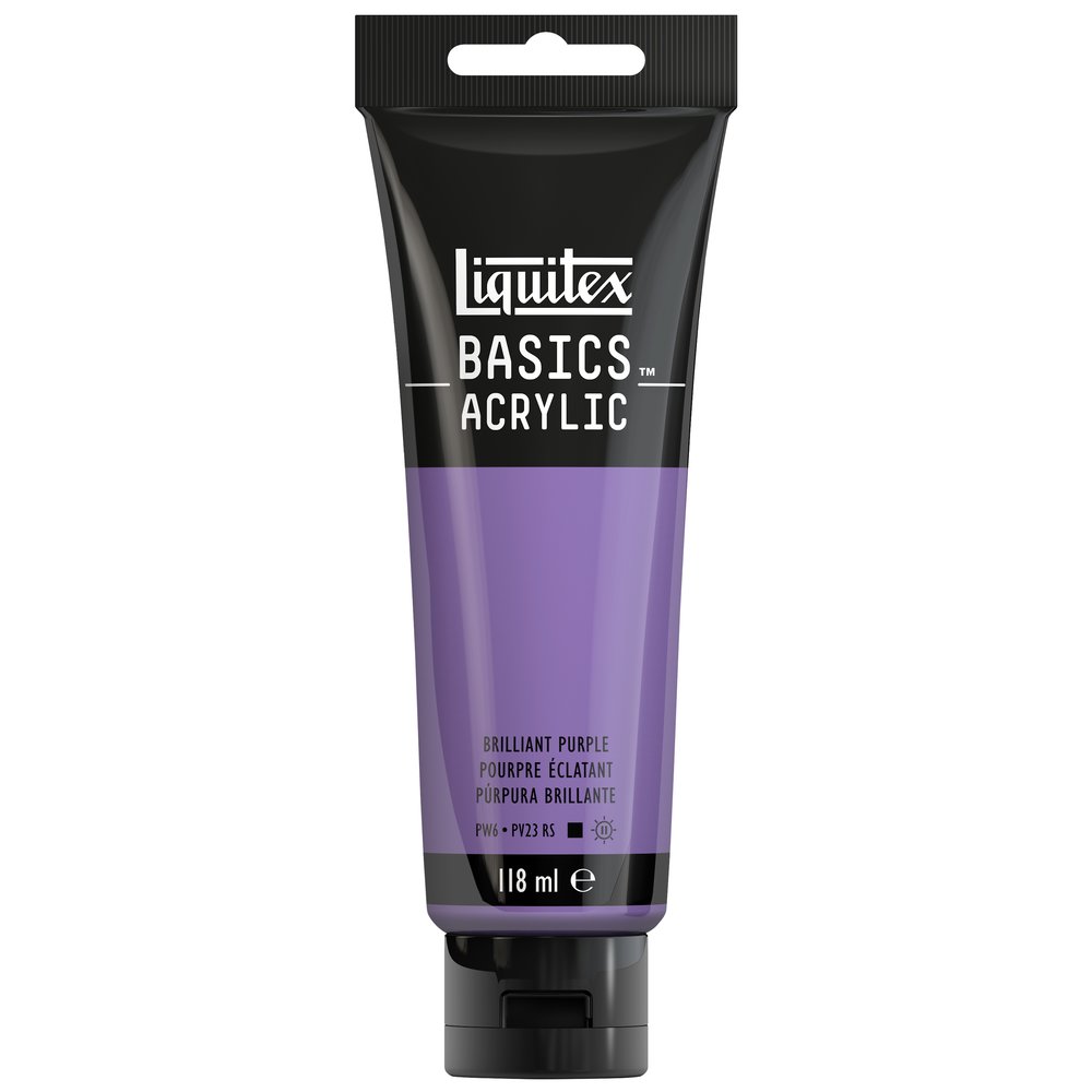 Image of Akrylfärg Liquitex Basics 118ml  Brilliant purple 590 (3F) 1046590 887452049791