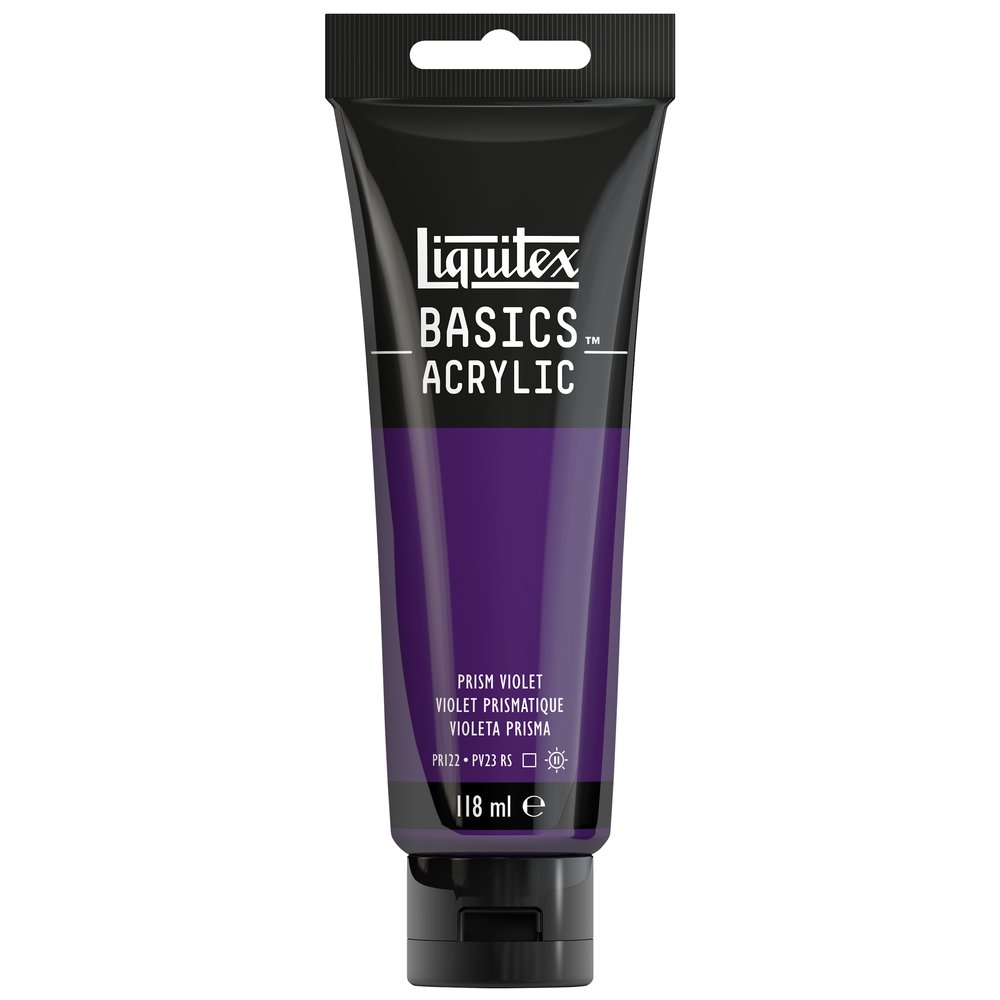 Image of Akrylfärg Liquitex Basics 118ml  Prismatic violet 391 (3F) 1046391 887452049807