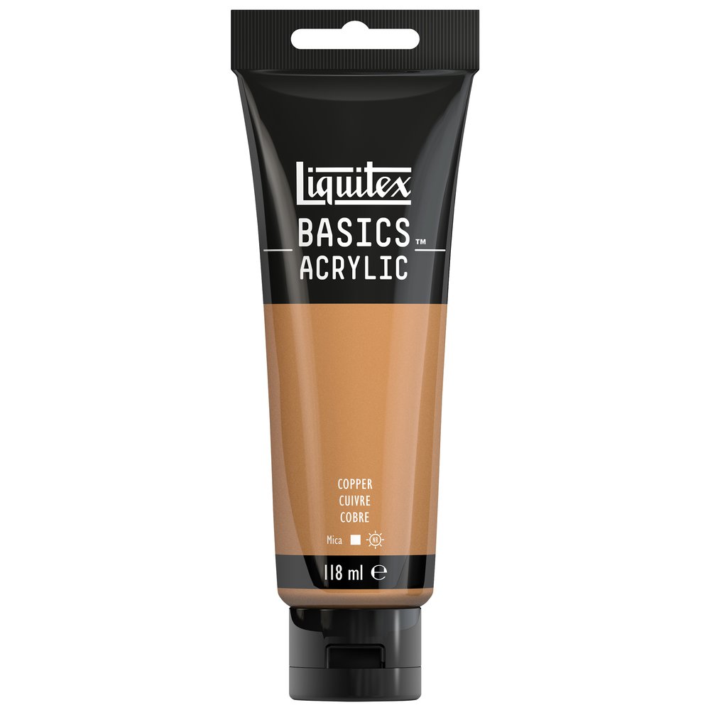 Image of Akrylfärg Liquitex Basics 118ml  Copper 230 (3F) 1046230 887452049821