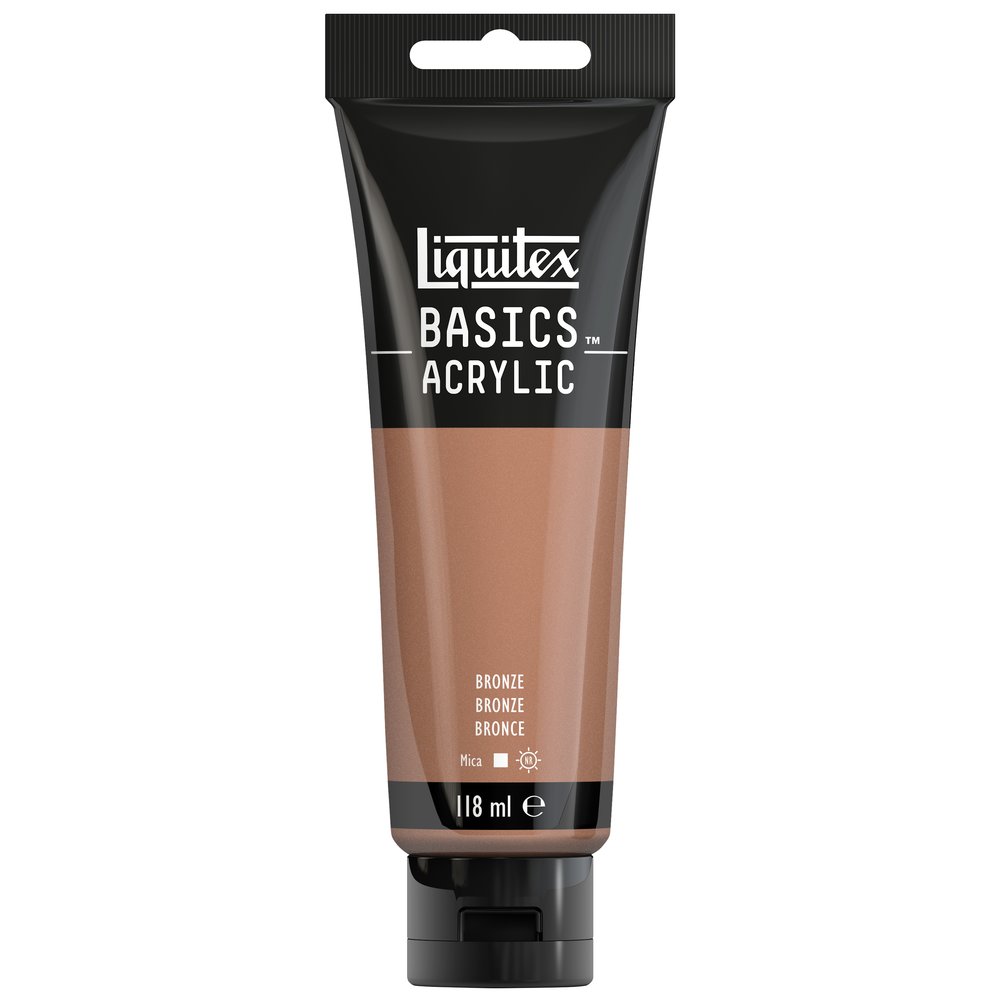 Image of Akrylfärg Liquitex Basics 118ml  Bronze 229 (3F) 1046229 887452049838
