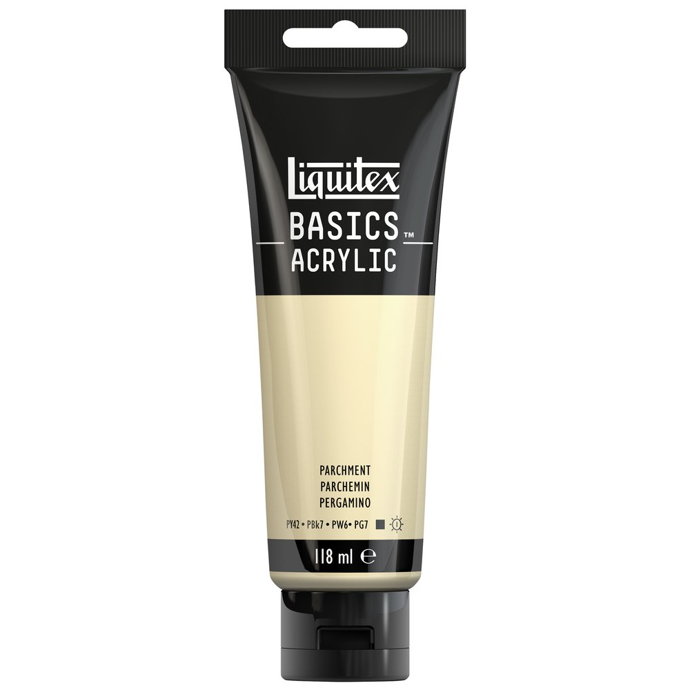Image of Akrylfärg Liquitex Basics 118ml  Parchment  436  (3F) 1046436 887452049845