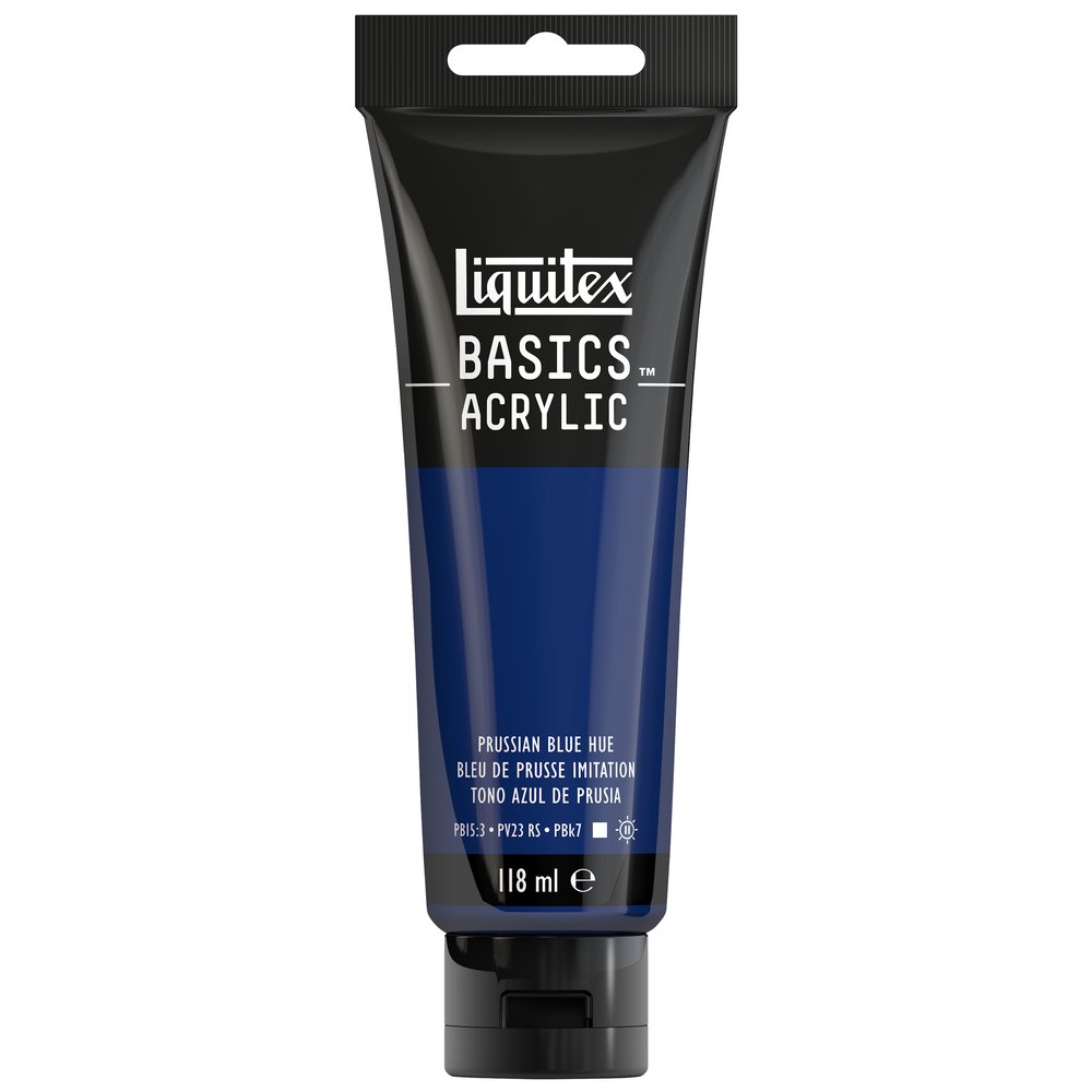 Image of Akrylfärg Liquitex Basics 118ml  Prussian Blue Hue  320  (3F) 1046320 887452049920