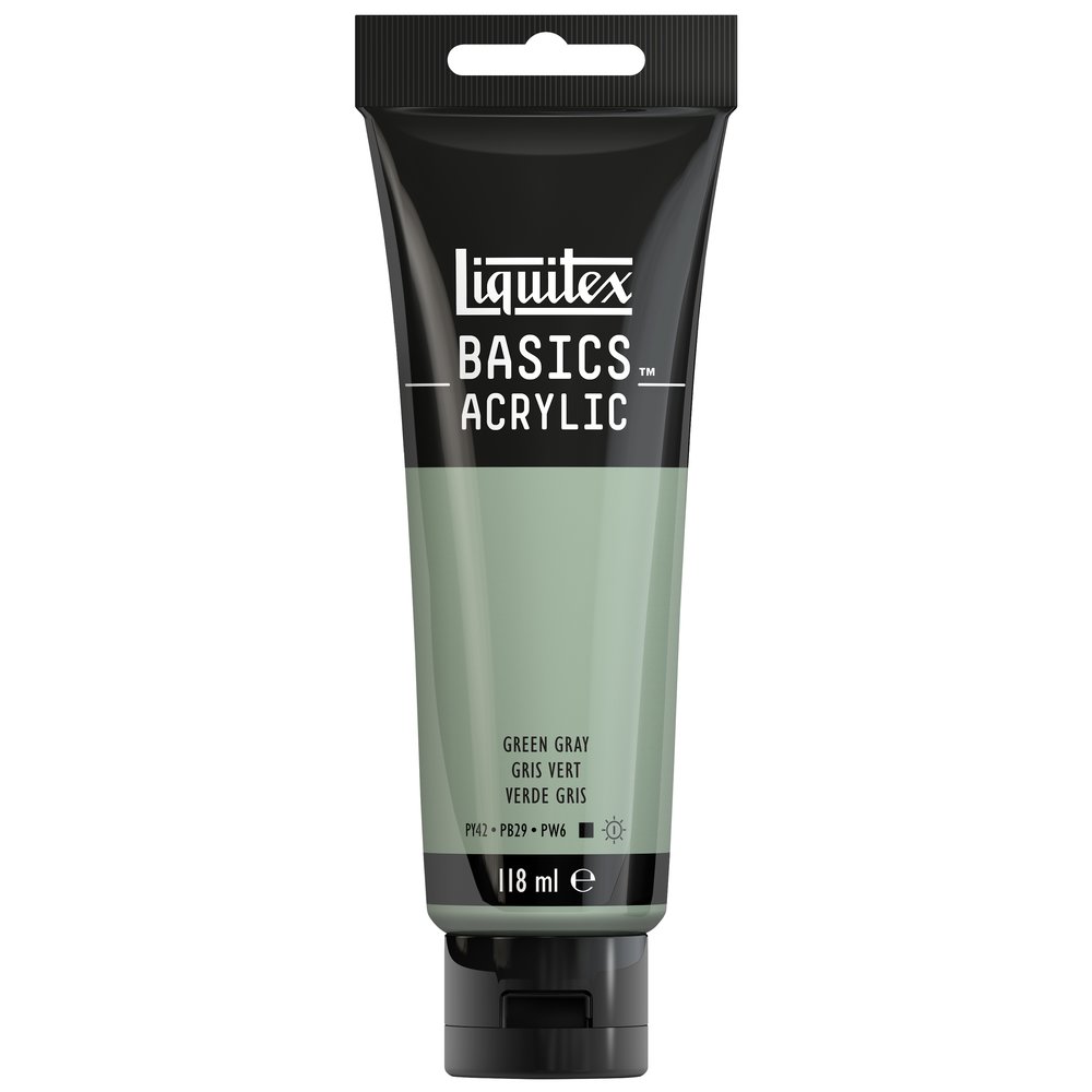Image of Akrylfärg Liquitex Basics 118ml  Green Gray  205  (3F) 1046205 887452050056