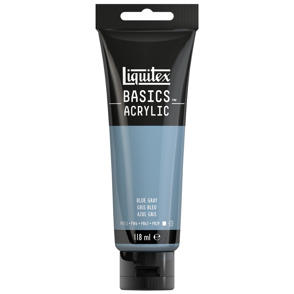 Image of Akrylfärg Liquitex Basics 118ml  Blue Gray  142  (3F) 1046142 887452050070