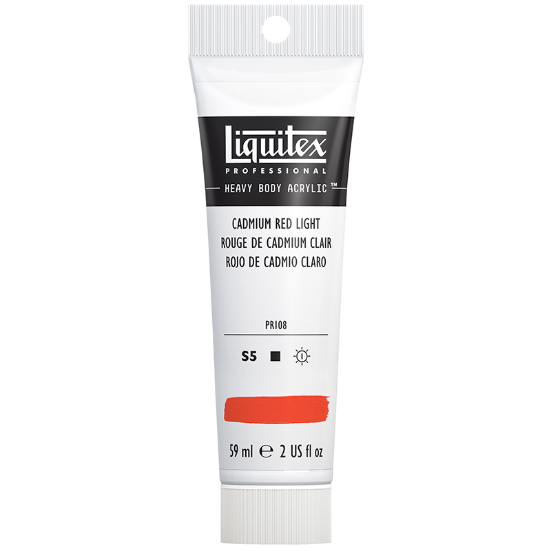 Image of Akrylfärg Liquitex Heavy Body 59ml  Cadmium red light 152 (3F) * S5 1045152 887452051688