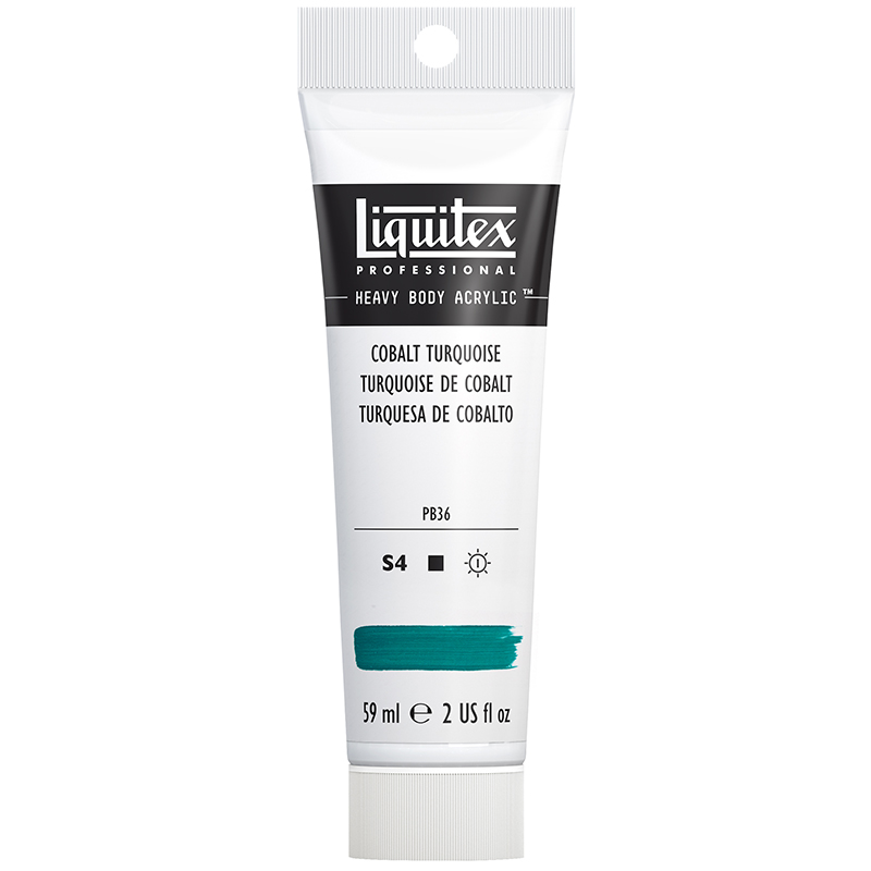 Image of Akrylfärg Liquitex Heavy Body 59ml  Cobalt turquoise 169 (3F) S4 1045169 887452051749