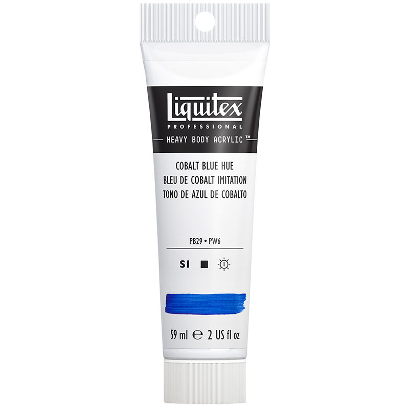 Image of Akrylfärg Liquitex Heavy Body 59ml  Cobalt blue hue 381 (3F) S1 1045381 887452052074
