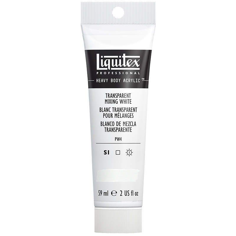 Image of Akrylfärg Liquitex Heavy Body 59ml  Transparent mixing white 430 (3F) S1 1045430 887452052166