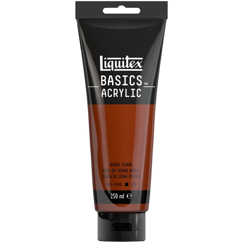 Image of Akrylfärg Liquitex Basics 250ml Burnt Sienna 88700214 887452052678