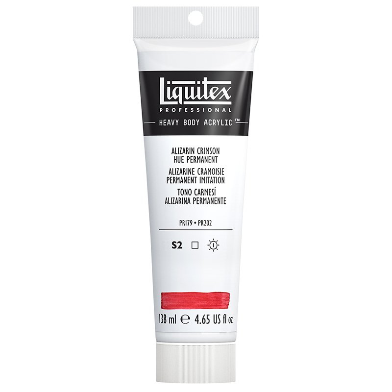 Image of Akrylfärg Liquitex Heavy Body 138ml  Alizarin permanent crimson hue 116 * S2 1047116 887452053118
