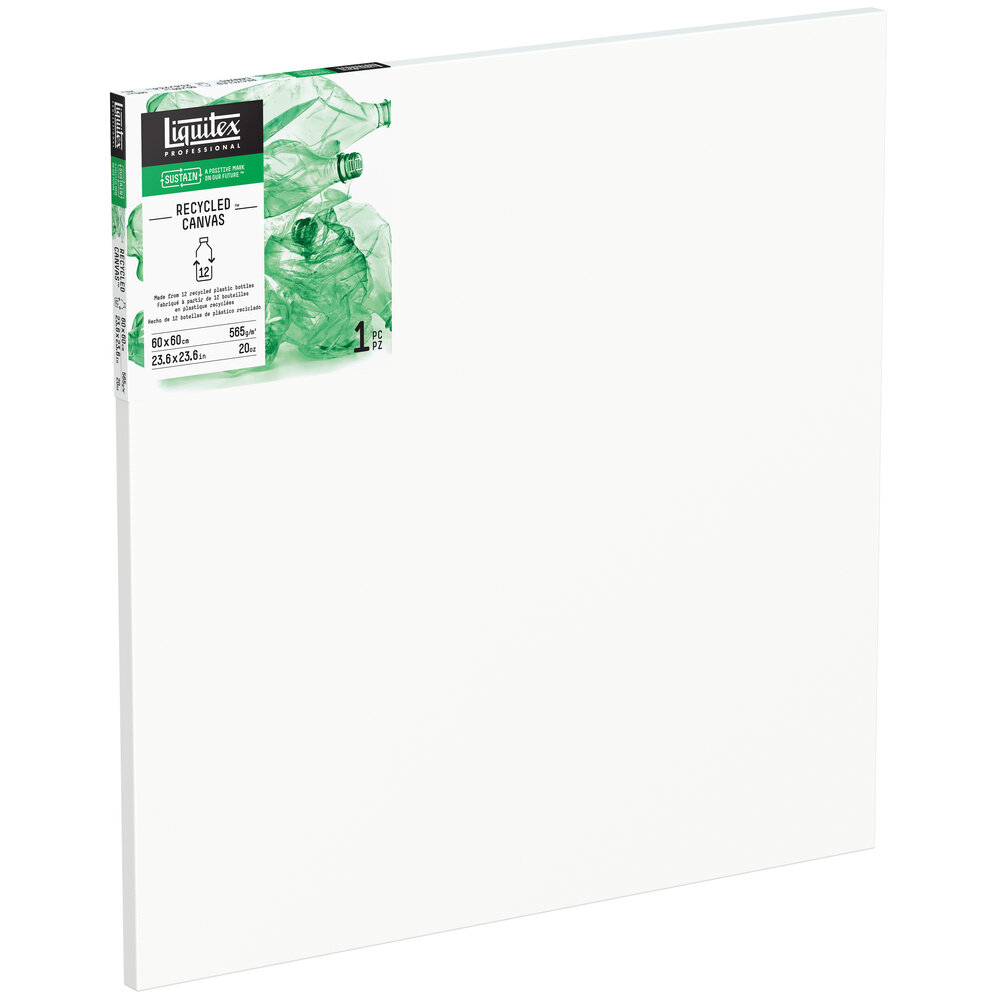 Image of Liquitex Uppspänd duk Recycled Plastic Canvas - Traditional 60x60cm (5F) 416060060 887452057222