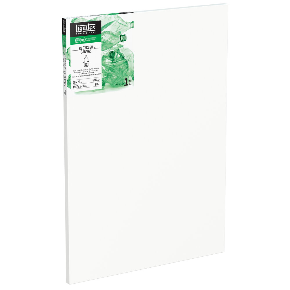Image of Liquitex Uppspänd duk Recycled Plastic Canvas - Traditional 50x70cm (5F) 416050070 887452057239