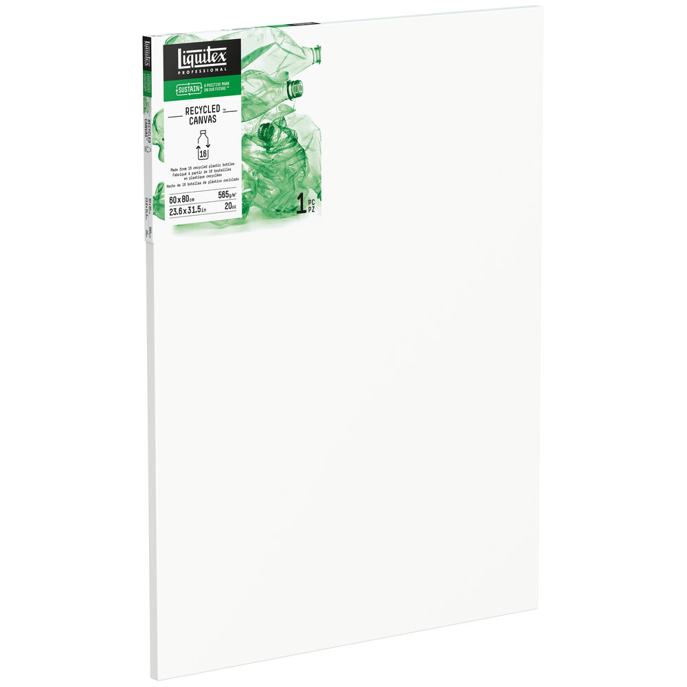 Image of Liquitex Uppspänd duk Recycled Plastic Canvas - Traditional 60x80cm (5F) 416060080 887452057246