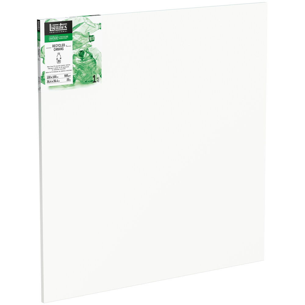 Image of Liquitex Uppspänd duk Recycled Plastic Canvas - Traditional 100x100cm (5F) 416100100 887452057284