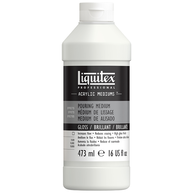 Image of Akrylmedium Liquitex Effekt Pouring medium 473 ml 5416 887452059028