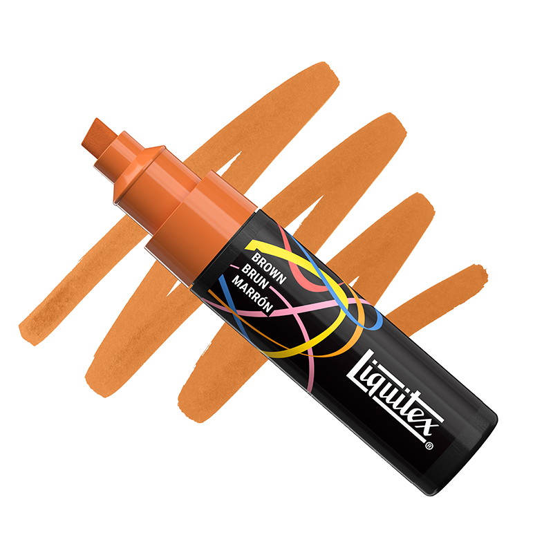 Image of Akrylmarker Liquitex NY  8MM BROWN (3F) 4640019 887452064954