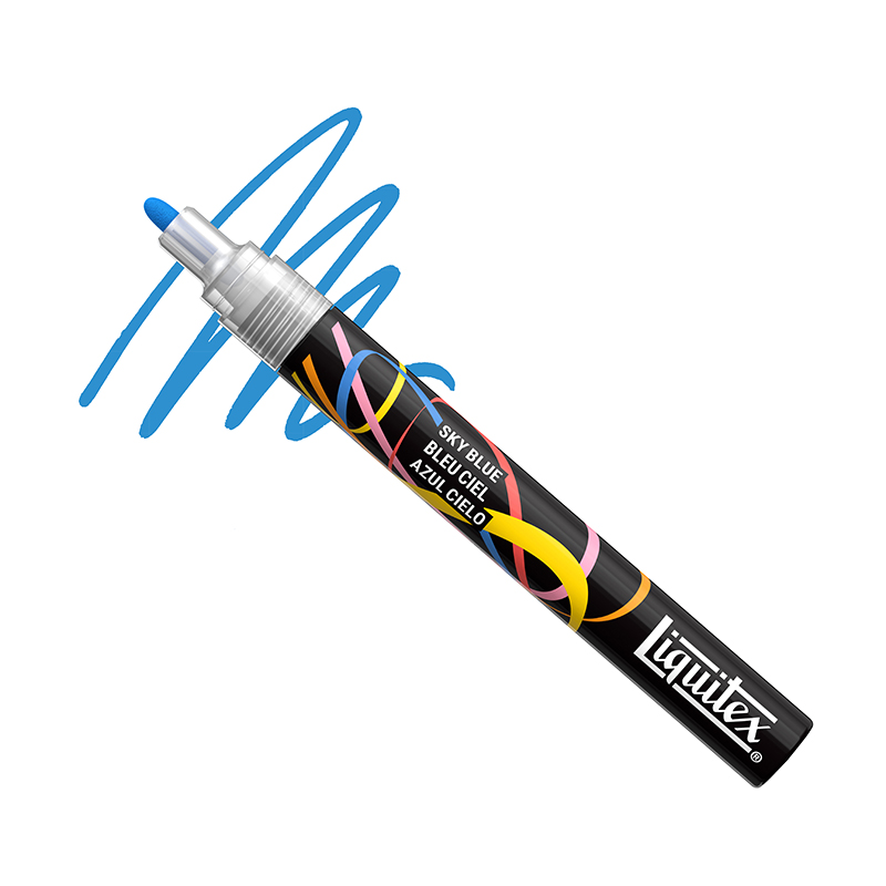 Image of Akrylmarker Liquitex NY  2MM SKY BLUE (3F) 4630279 887452065005