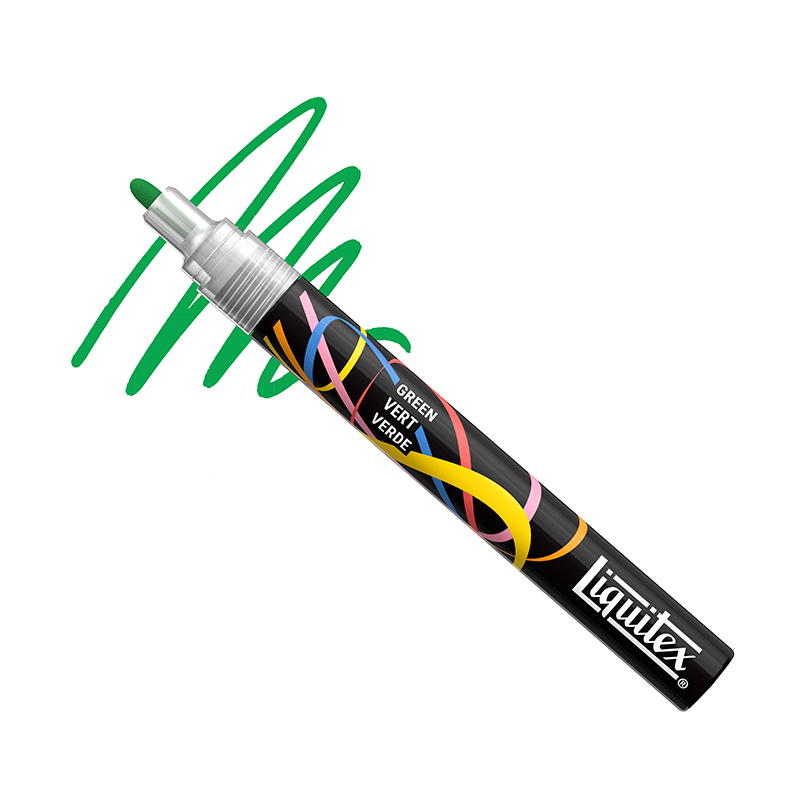 Image of Akrylmarker Liquitex NY  2MM GREEN (3F) 4630011 887452065050