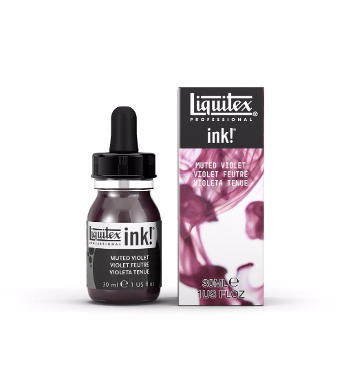 Image of Akrylfärg Liquitex 30ml Muted Collection - Ink Violet 4260502 887452995500