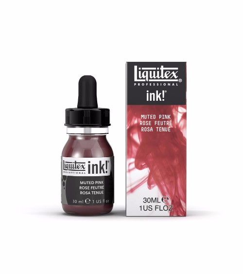 Image of Akrylfärg Liquitex 30ml Muted Collection - Ink Pink 4260504 887452995524