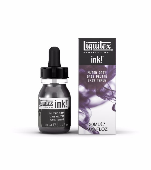 Image of Akrylfärg Liquitex 30ml Muted Collection - Ink Grey 4260505 887452995531