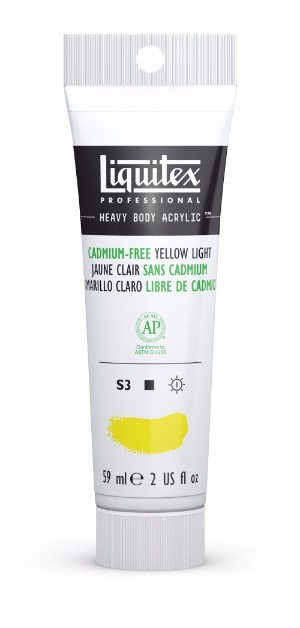 Image of Akrylfärg Liquitex Heavy Body 59ml Cadmium FREE Yellow Light 889 (3F) S3 1045889 887452997207