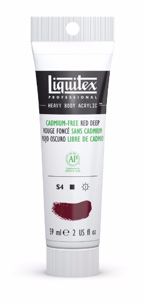 Image of Akrylfärg Liquitex Heavy Body 59ml Cadmium FREE Red Deep 895 (3F S4 1045895 887452997269